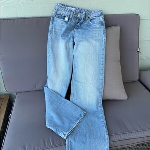 NWOT Zara Light Blue Straight Leg Jeans